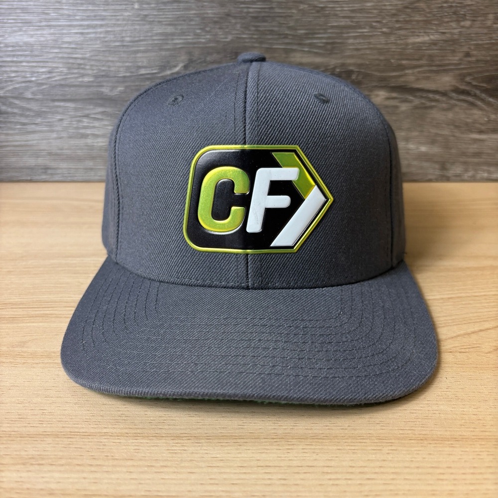 ContractorFlow‎ Hat Cap Snap Back Gray Construction Outdoors
